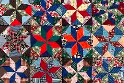 ailes de moulins multicolores