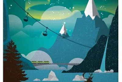Alaska Travel Poster