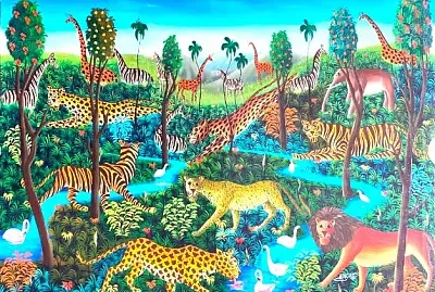 la jungle jigsaw puzzle