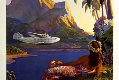 Hawaii Travel Poster jigsaw puzzle