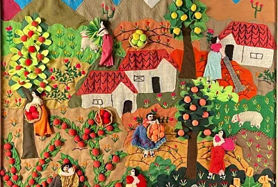 cueillette des pommes