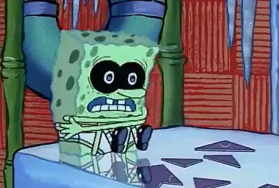 bob esponja congelado