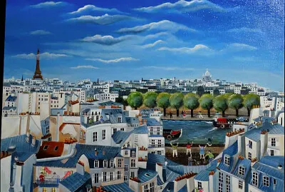Paris en bleu