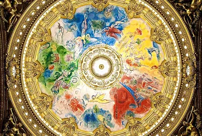 Chagall plafond de l 'opéra