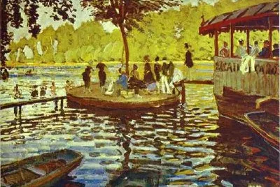 Claude Monet. Le Grenoillere. 1869.