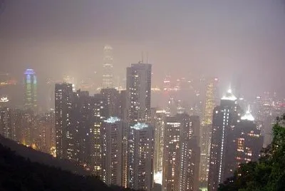 Hong Kong de noche