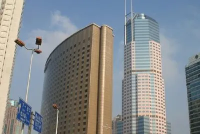 Skyline av Shnaghai, Kina