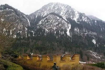 King Ludwigs slott, Bayern, Tyskland