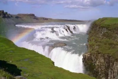 פאזל של מפל גולפוס, איסלנד