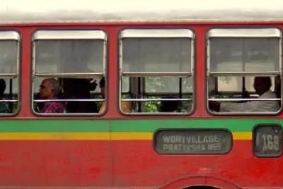 פאזל של אוטובוס, מומבאי, הודו