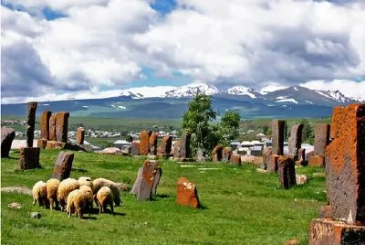 Medieval Graveyard of Noraduz jigsaw puzzle