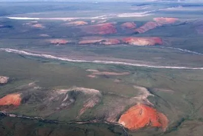 Red Hills do Arctic National Wildlife Refuge