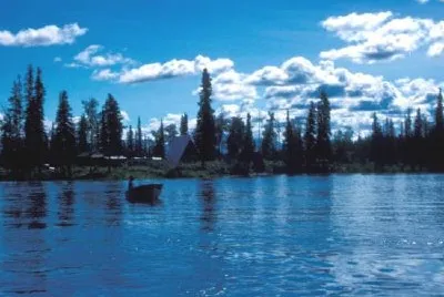 Bootfahren auf dem Kenai River