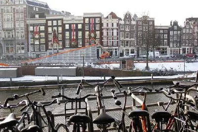 A day before Christmas in Amsterdam jigsaw puzzle