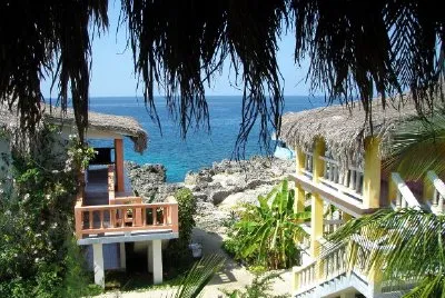 ジャマイカ、ビーチの家