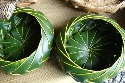 Cuencos tejidos
