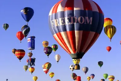 Heißluftballons