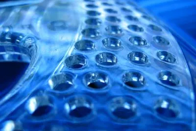 Blue Plastic Airvent
