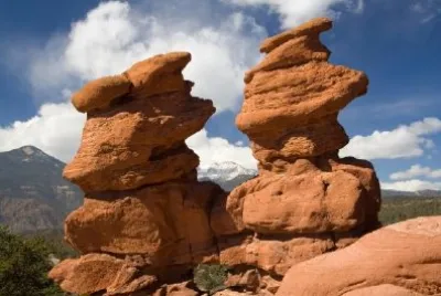 Siamesische Zwillinge Felsformation