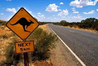 Kangaroo Sign, Australien