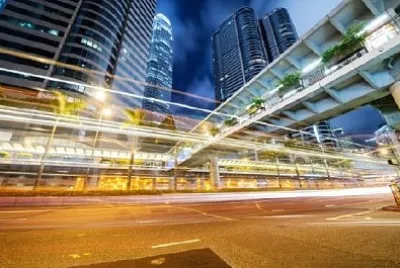 Rue animée, Hong Kong