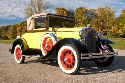 Zabytkowy model Forda A