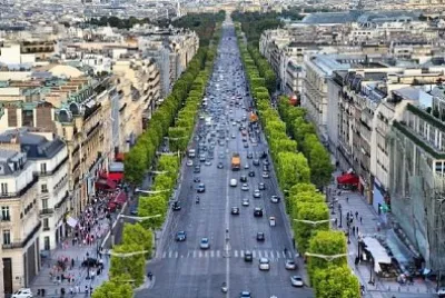 Champs Elysees, Paryż, Francja