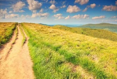 Gebirgshügel-Landschaftsroute, Bieszczady, Polen