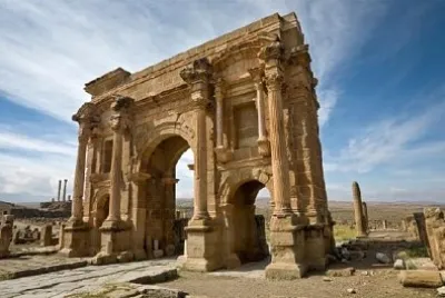 O Arco de Trajano, Itália