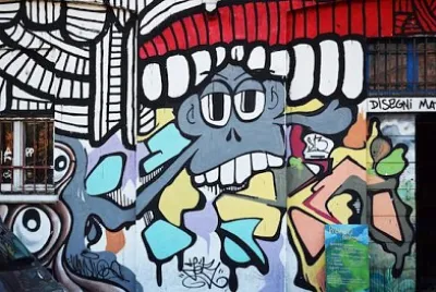 Graffiti vägg