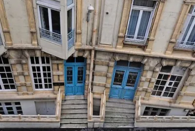Rue Gustave Rouland, Dieppe, Francja