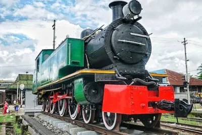 Treno a vapore d'epoca