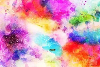 Layout astratto colorato