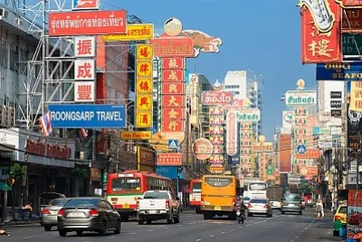 Chinatown, Yowarat Road, Bangkok. Tailandia