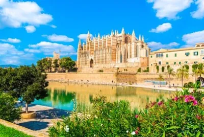 La Seu aux îles de Palma de Majorque, Espagne