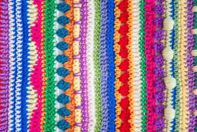 Listras de malha coloridas sem costura patte de fundo