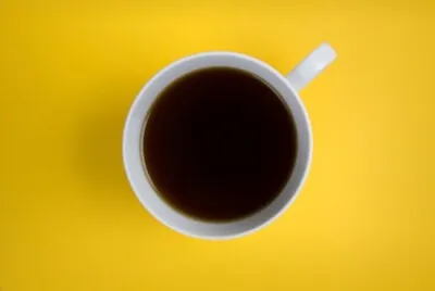 Close-up Photo White Tazza in ceramica