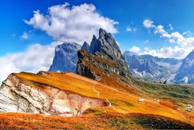 Atemberaubende Aussicht auf die Berge