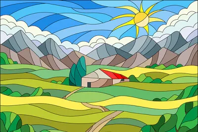 Живопис с витражи