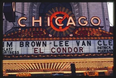 Chicago Theater neon marquee jigsaw puzzle