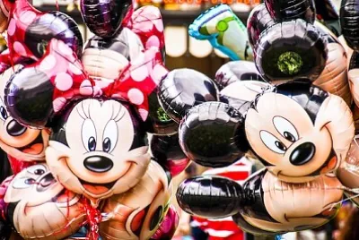 Balões Disney - Parque de Diversões