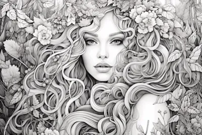 Pagina da colorare per adulti