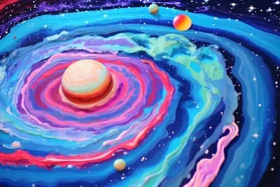 Pintura del universo