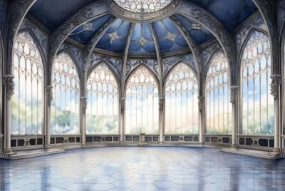 Salão de baile vazio