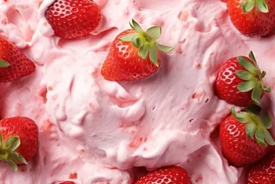Erdbeereis