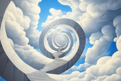 雲への階段