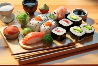 Sztuka układania sushi