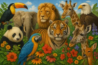 Panorama della natura