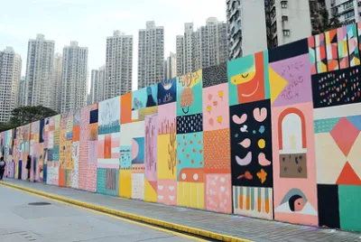 Opowiadanie historii kulturowych na murach miejskich