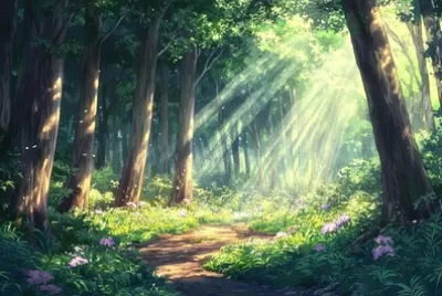 פאזל של קרחת יער קסומה